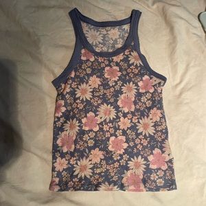 American eagle women’s small floral tank top